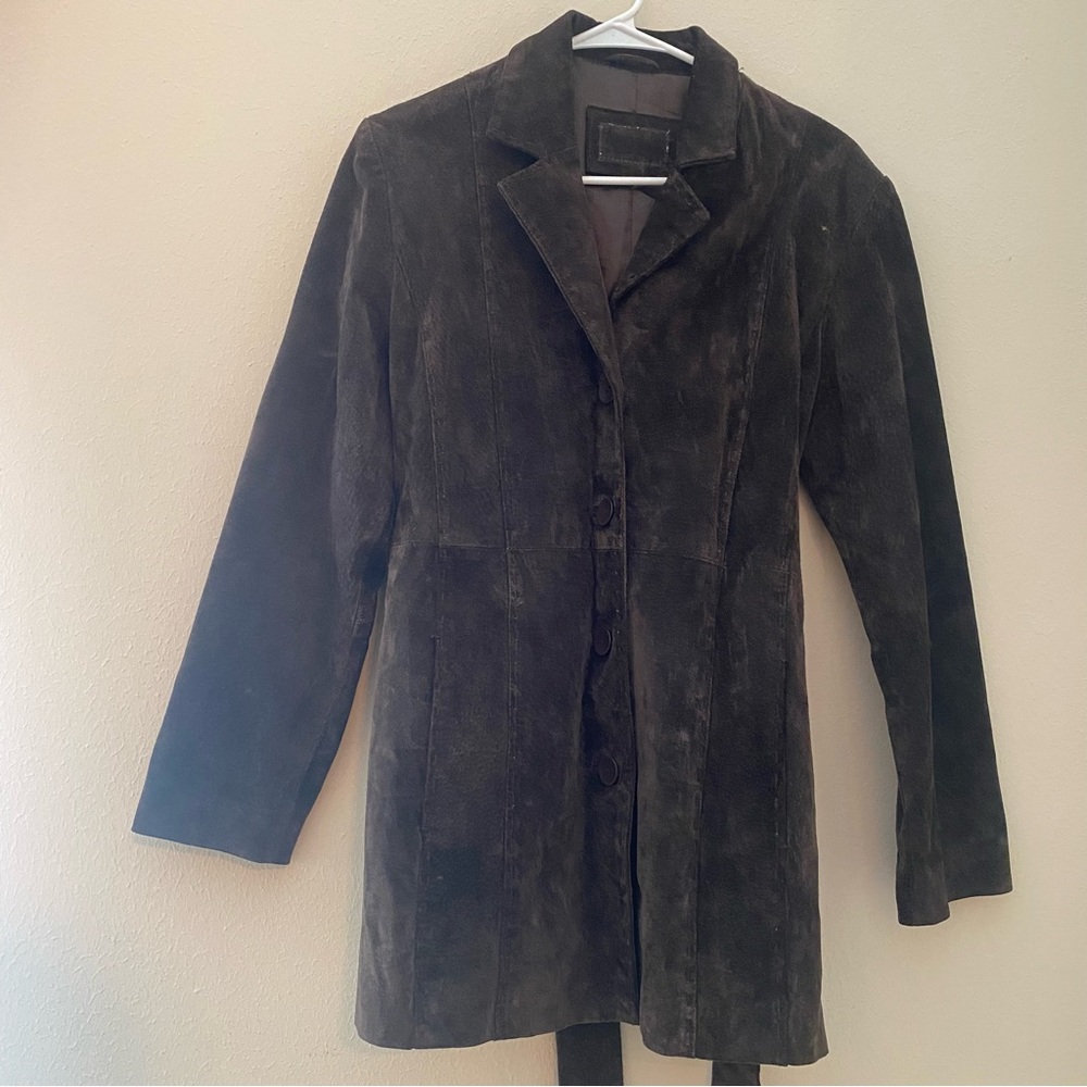 Fairweather brown leather jacket